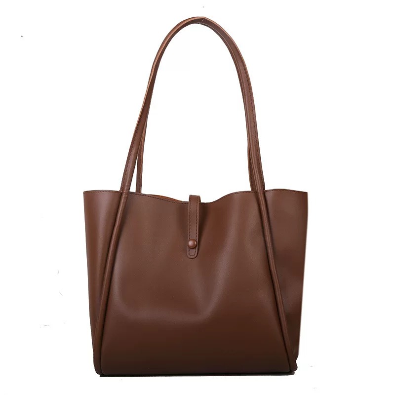 Korean-Style Large-Capacity Women’s Satchel Tote & Shoulder Bag thumbnail 4