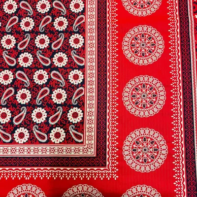 Richa (রিচা) - Elegant Artisan Block Print Tablecloth_img_4