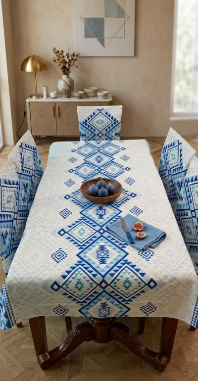 Maha (মাহা) – Refined Hand Block Dining Table Cloth (Copy)_img_1