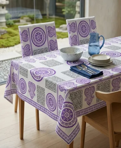 Ruchira (রুচিরা) - Tasteful Traditional Block Print Table Set_img_0