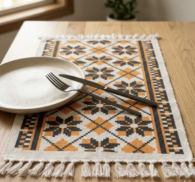 Floria - Exclusive Table Runner and 4 Placemat Set_img_1
