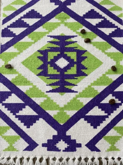 Palki – Luxury Block Runner & 4 Placemat Set_img_3