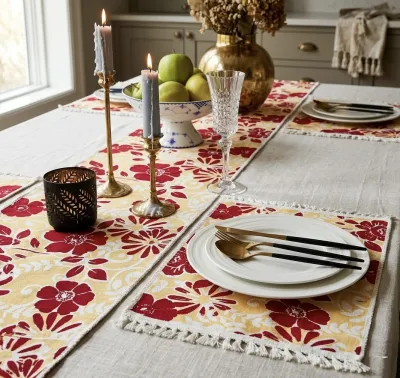 Madhuri – Exclusive Runner & 4 Placemat Set_img_2