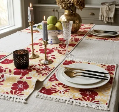 Madhuri – Exclusive Runner & 4 Placemat Set_img_0