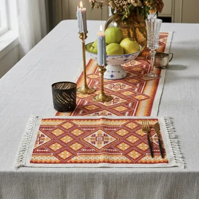 Kheya – Contemporary Runner & 4 Placemat Set_img_1