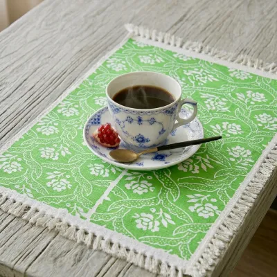 Roshni – Printed Table Runner & 4 Placemat Set_img_1