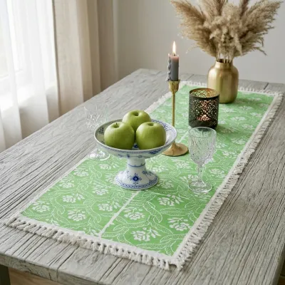 Roshni – Printed Table Runner & 4 Placemat Set_img_2
