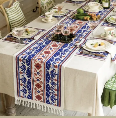 Rupkotha – Designer Runner & 4 Placemat Set_img_0