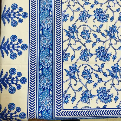 Keya (কেয়া) – Elegant Hand Block Pattern Table Cloth_img_4