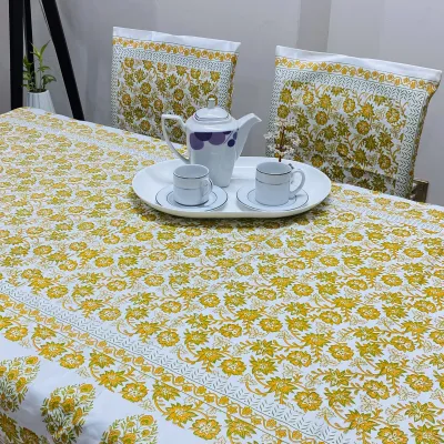 Sharmila (শর্মিলা) – Refined Hand Block Pattern Table Cloth_img_2