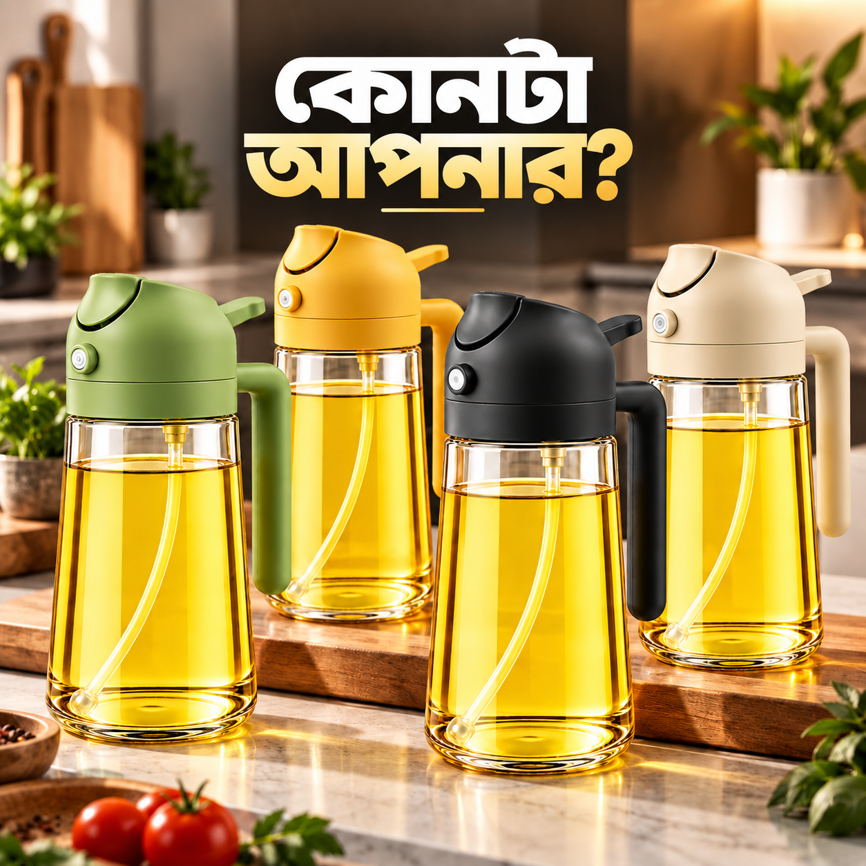 2-in-1 Oil Spray & Dispenser Bottle | kinvani_img_7