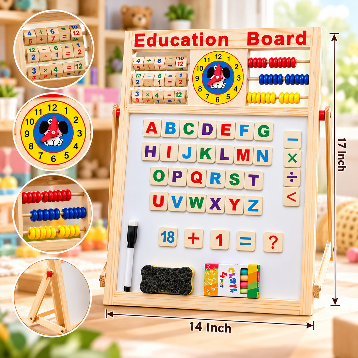 Double Sided Educational Multipurpose Writing Board_img_4