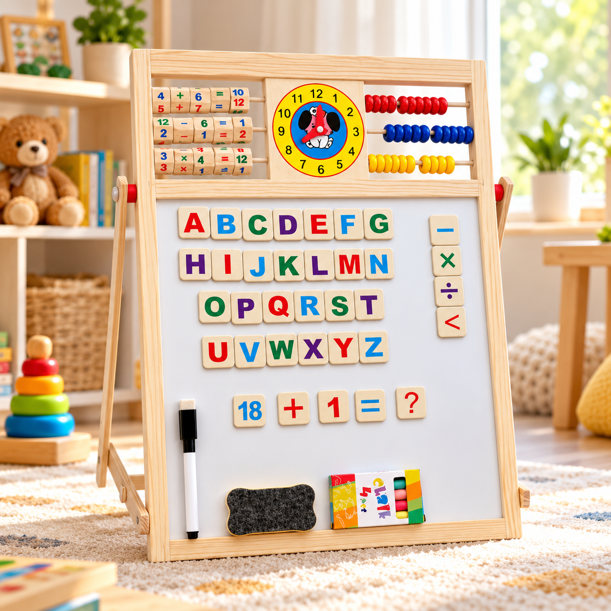 Double Sided Educational Multipurpose Writing Board_img_5