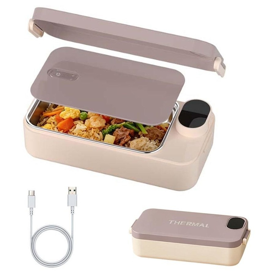 Portable Rechargeable Electric thermal Lunch box