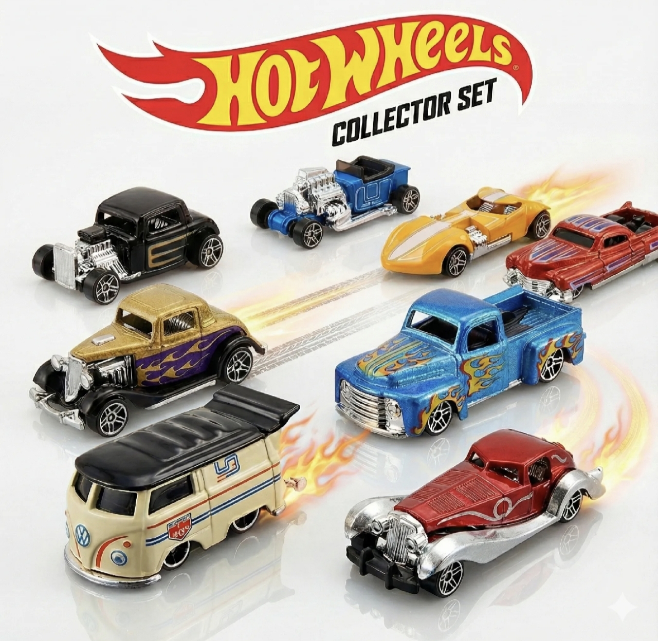 Hot Wheels Die-Cast Metal Racing Cars