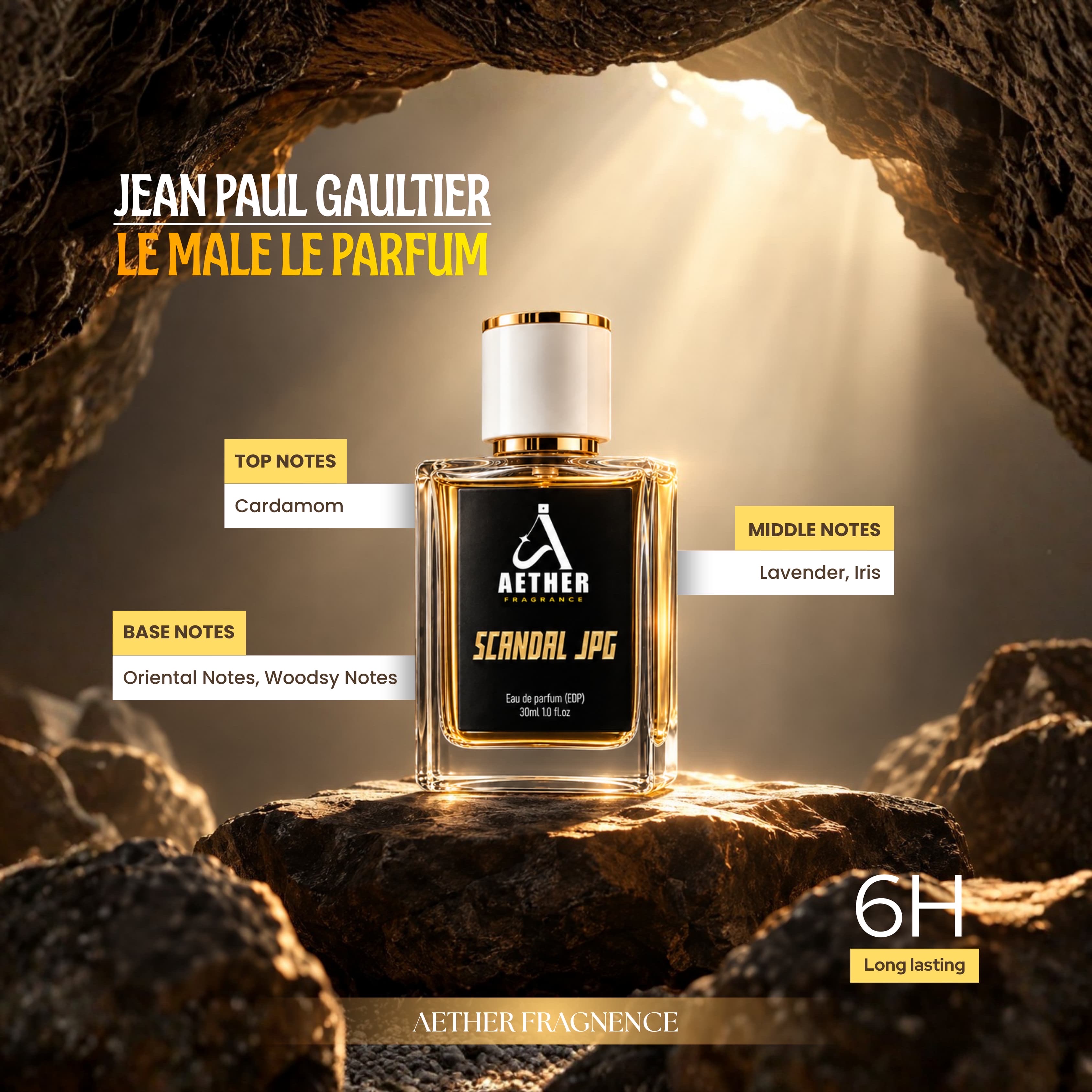 Scandal JPG EDP-Men | Inspired by Jean Paul Gaultier Le Male Le Parfum – Aether Fragrance_img_0