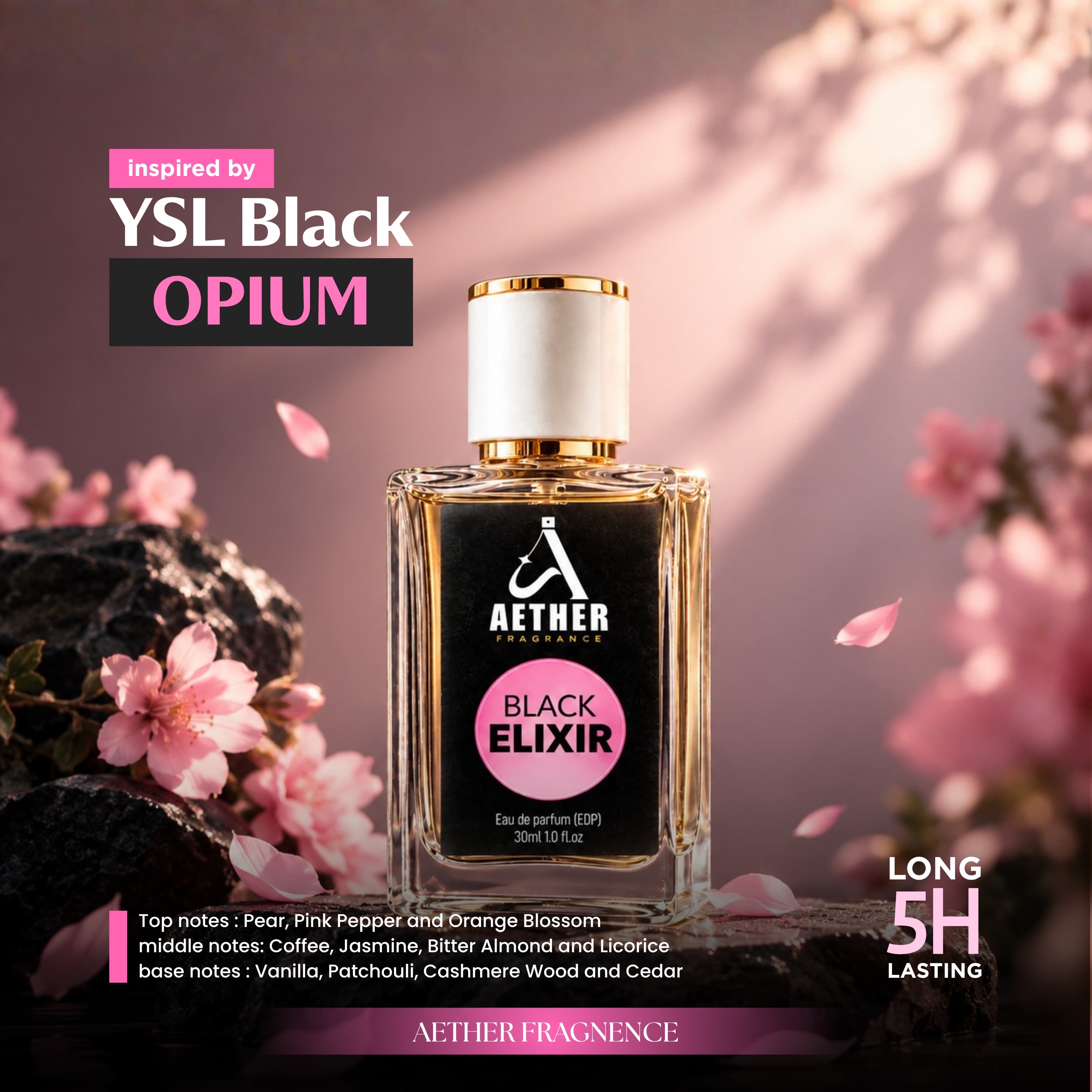 Black Elixir EDP – Women | Inspired by YSL Black Opium_img_0