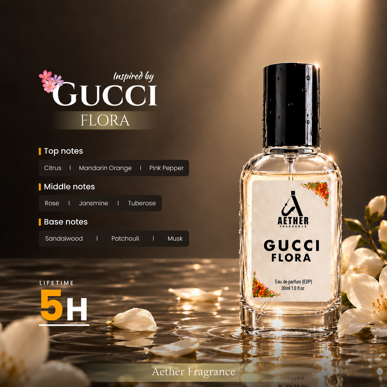 G. Flora EDP – Women | Inspired by Gucci Flora