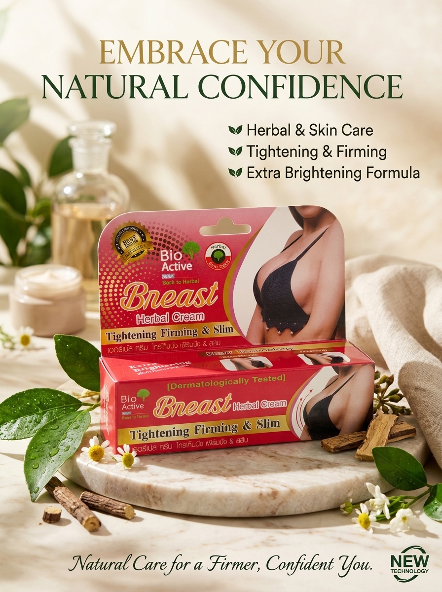 Bio Active Breast Herbal Cream - Tightening, Firming & Slim