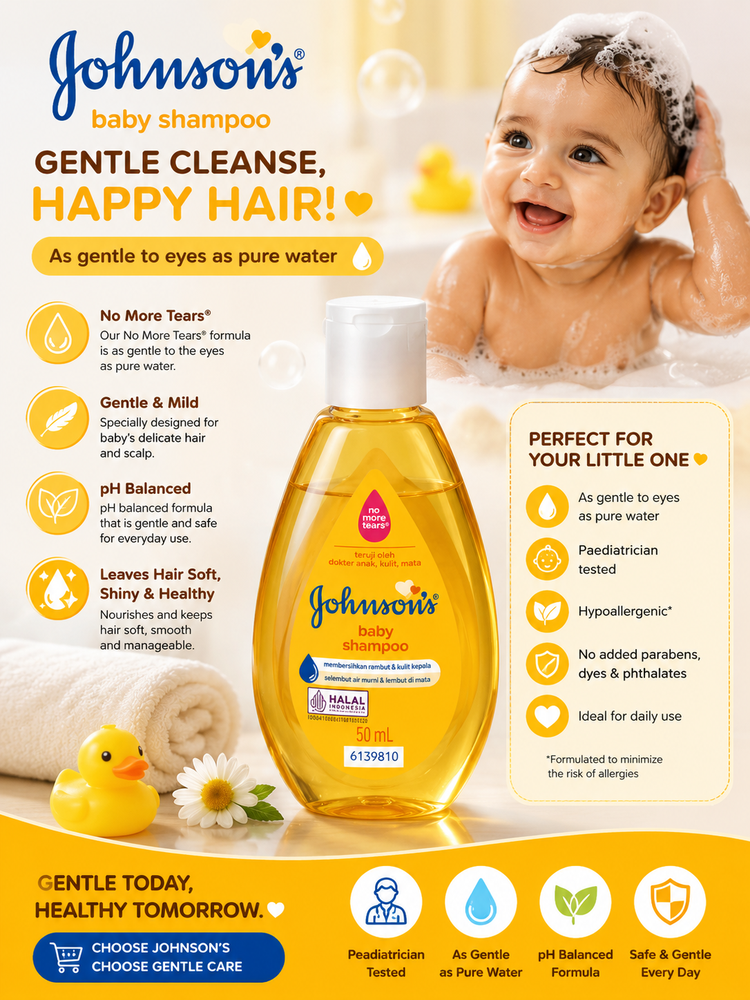 Johnson's Baby Shampoo - 50ml