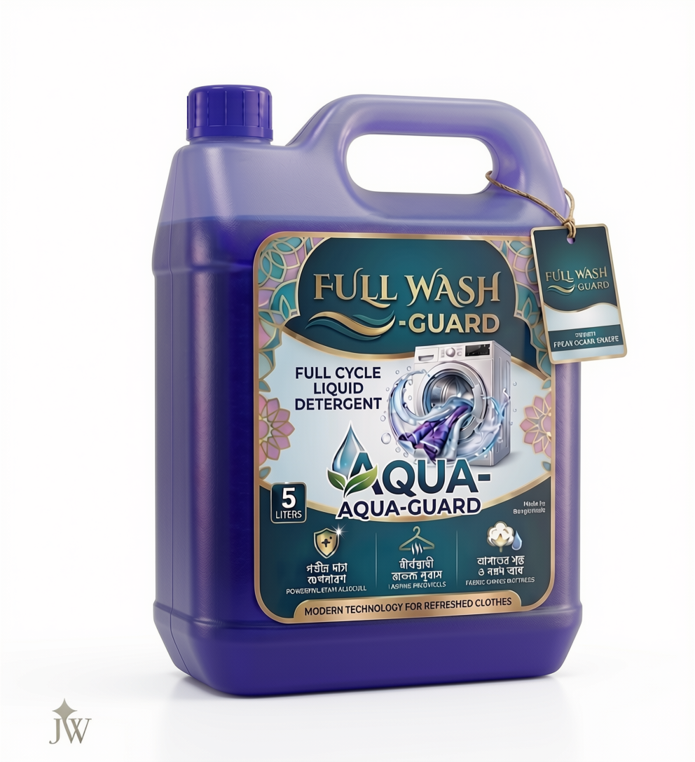 Full Wash Guard Aqua-Guard Liquid Detergent 5L | Best Laundry Detergent_img_2