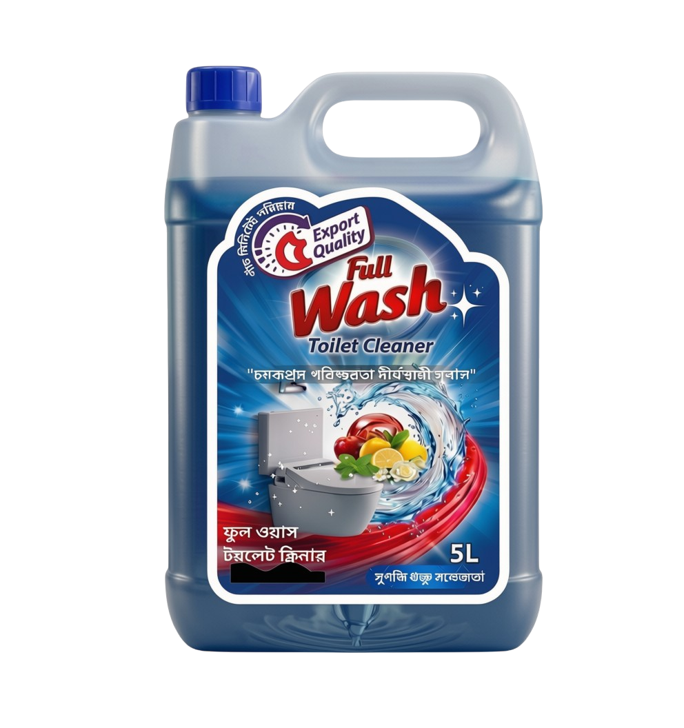 5-in-1 Complete Cleaning Combo Pack - 5 Liter Liquid Detergent, Dish Wash, Hand Wash & Toilet Cleaner_img_7