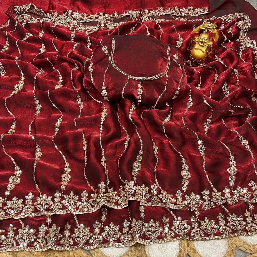 Indian Fendi Silk Saree Collection_img_3