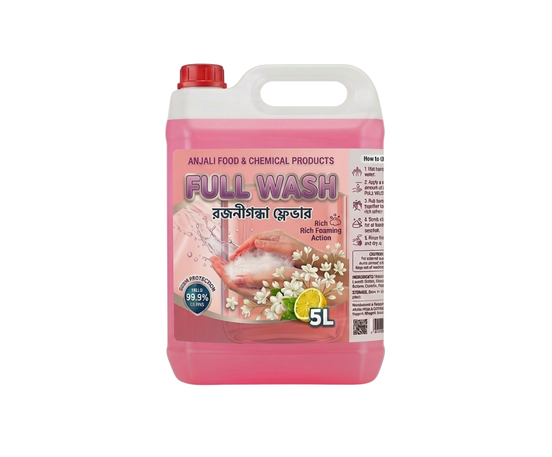 5-in-1 Complete Cleaning Combo Pack - 5 Liter Liquid Detergent, Dish Wash, Hand Wash & Toilet Cleaner_img_5