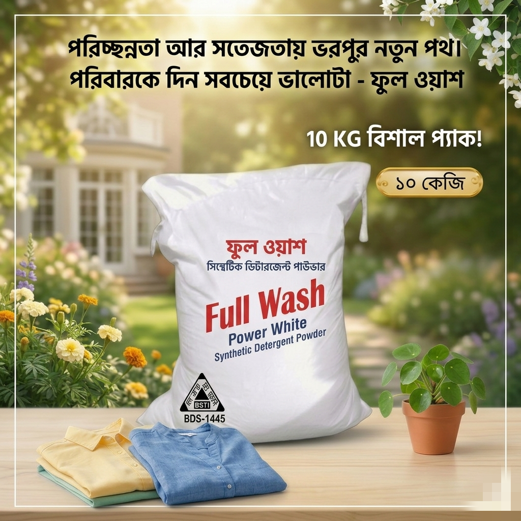 Washing Powder -10 kg (Detergent Powder)