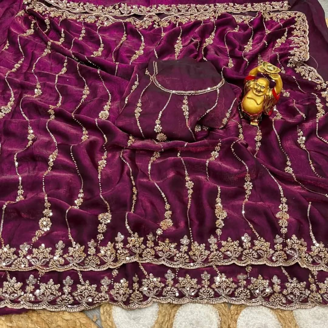 Indian Fendi Silk Saree Collection_img_5