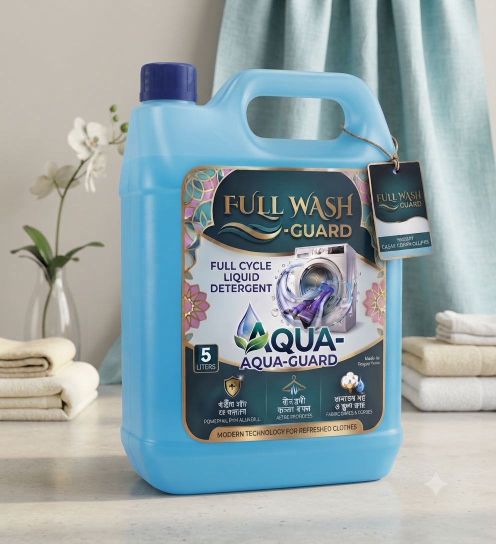 5-in-1 Complete Cleaning Combo Pack - 5 Liter Liquid Detergent, Dish Wash, Hand Wash & Toilet Cleaner_img_2