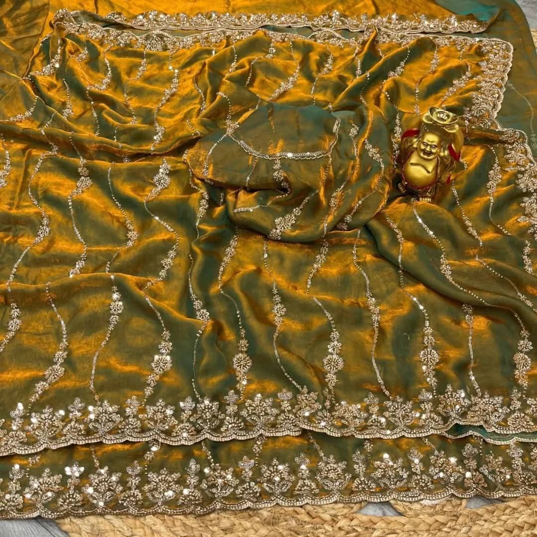 Indian Fendi Silk Saree Collection_img_1