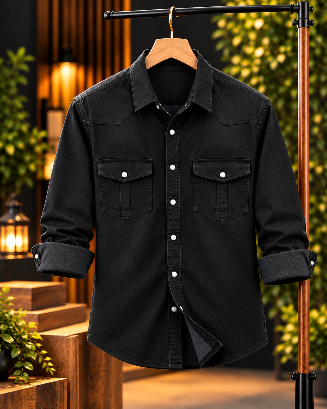 Premium Qualite Trendy Denim Shirt_img_1