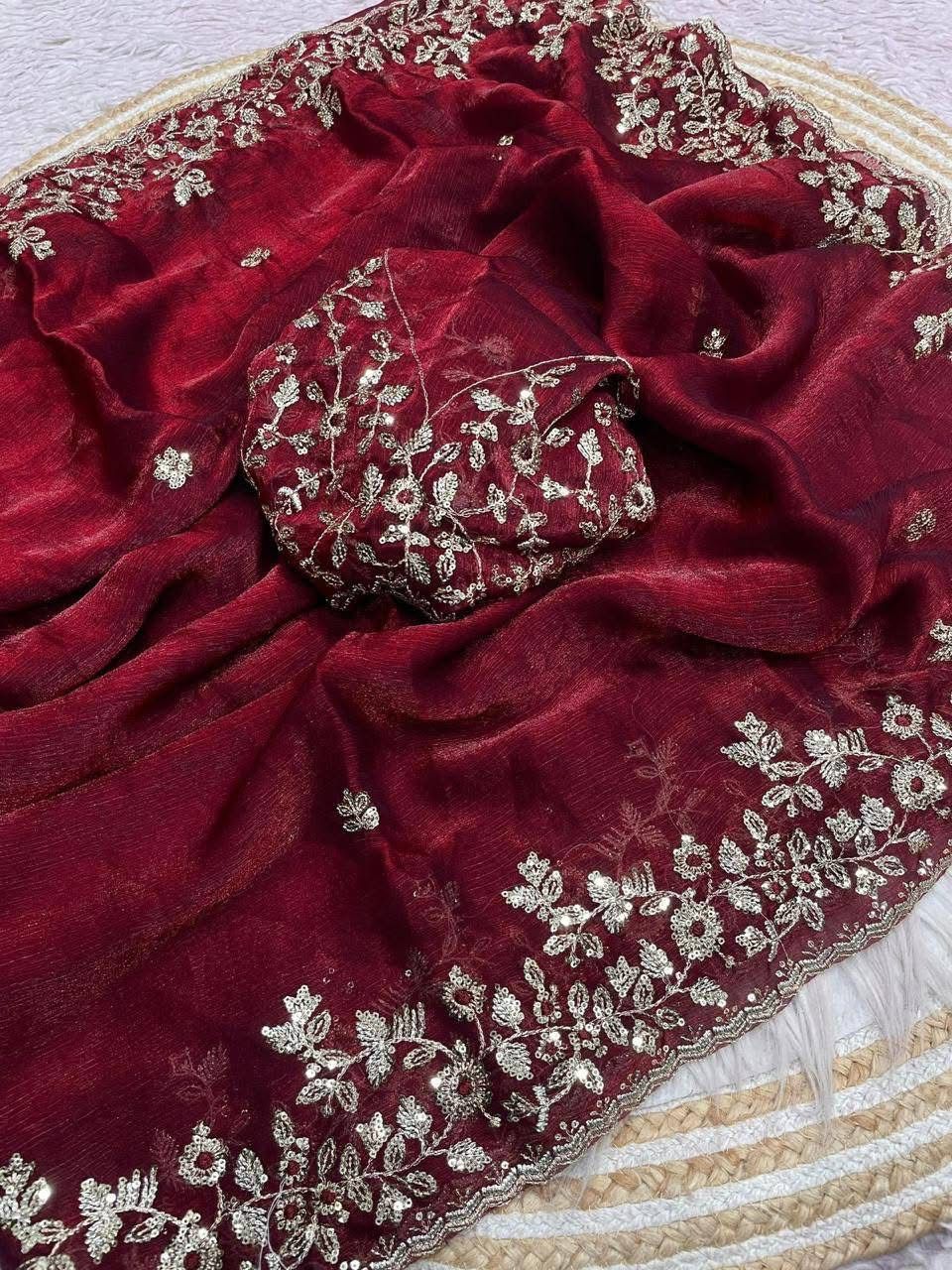 Indian Fendi Silk Saree Collection_img_3