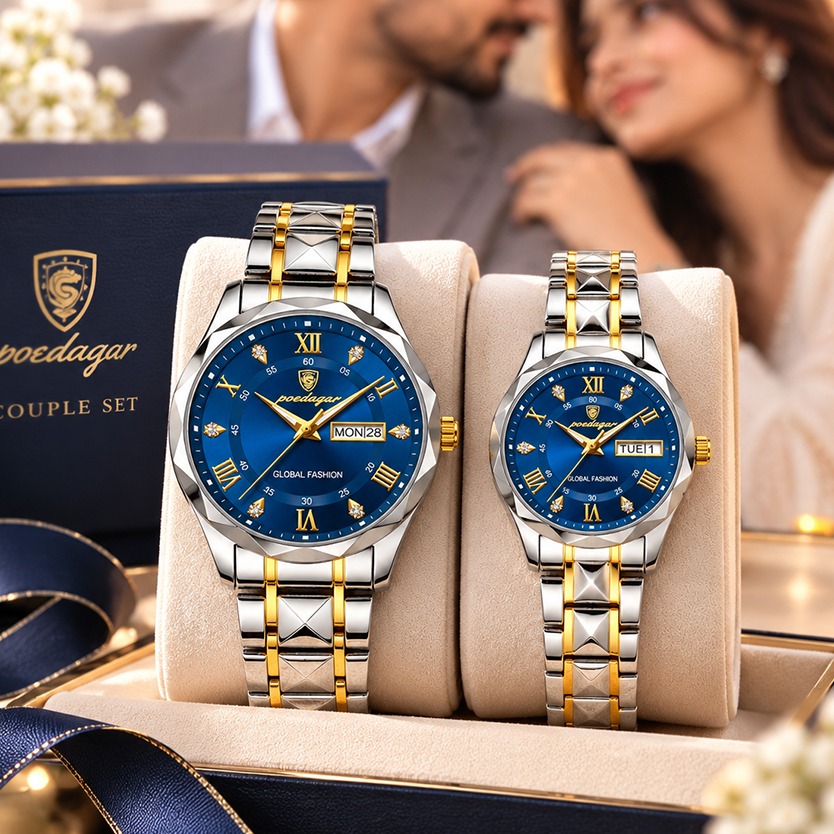 Poedagar Luxury Couple Watch_img_0
