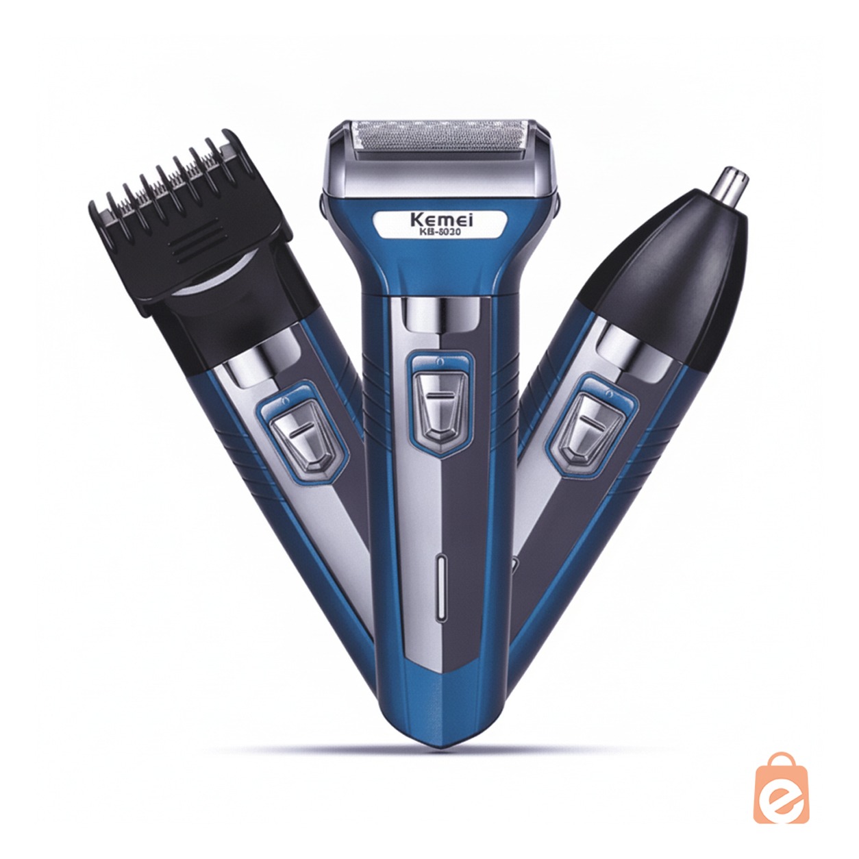 KEMEI KM-6330 3 IN 1 HAIR TRIMMER GROOMING KIT
