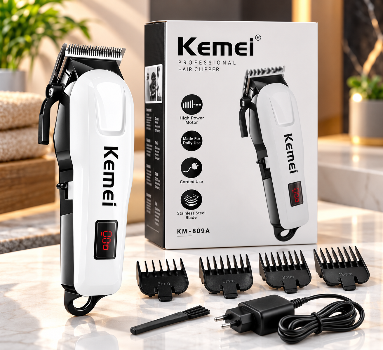 KEMEI KM-809A Hair Cutting Trimmer