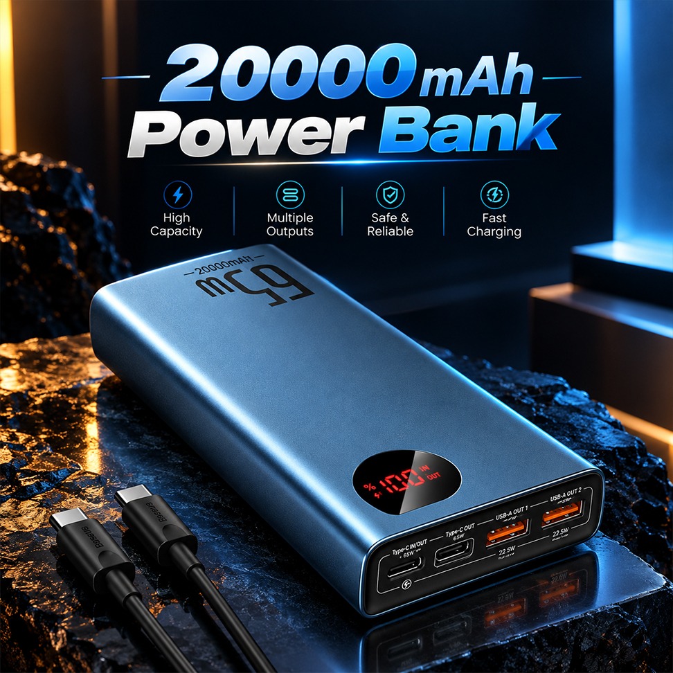 Baseus PPADM65-S 20000mAh 65W Power Bank_img_0