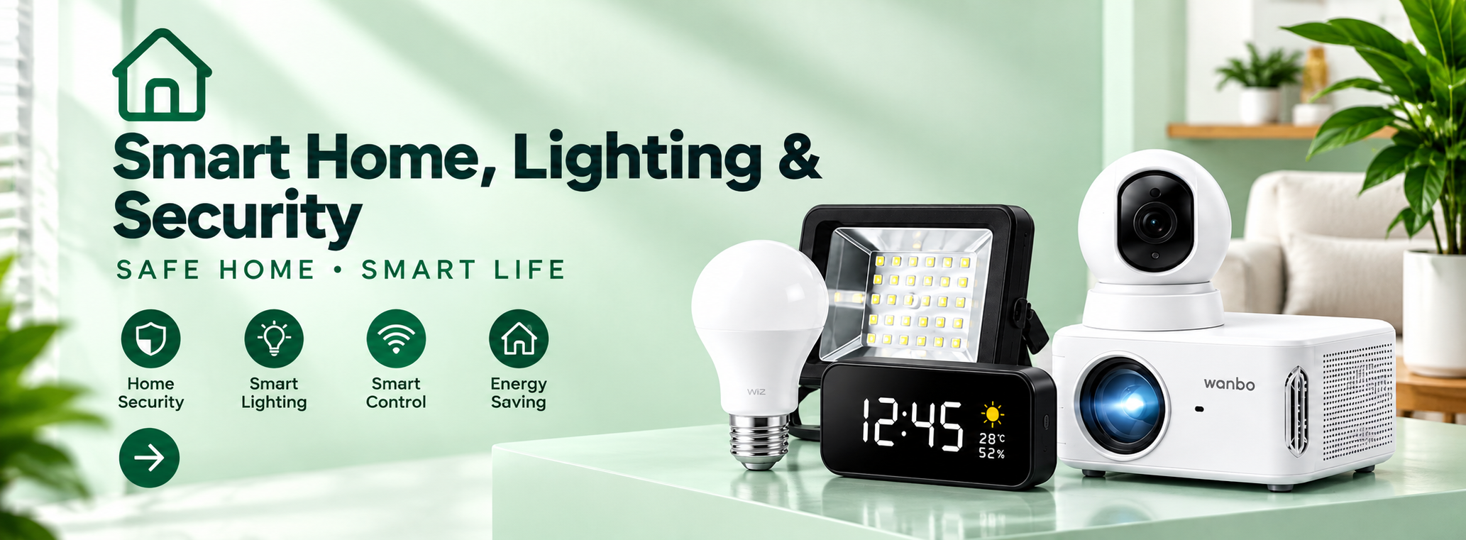 Smart Home, Lighting & Security