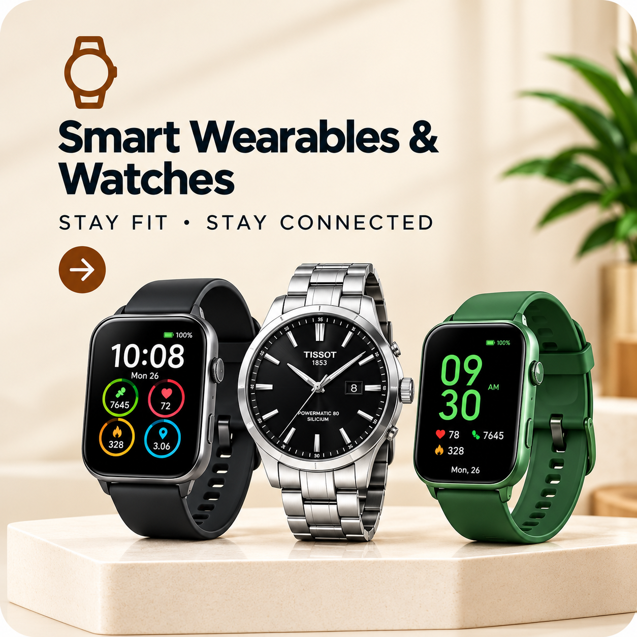 Smart Wearables & Watches