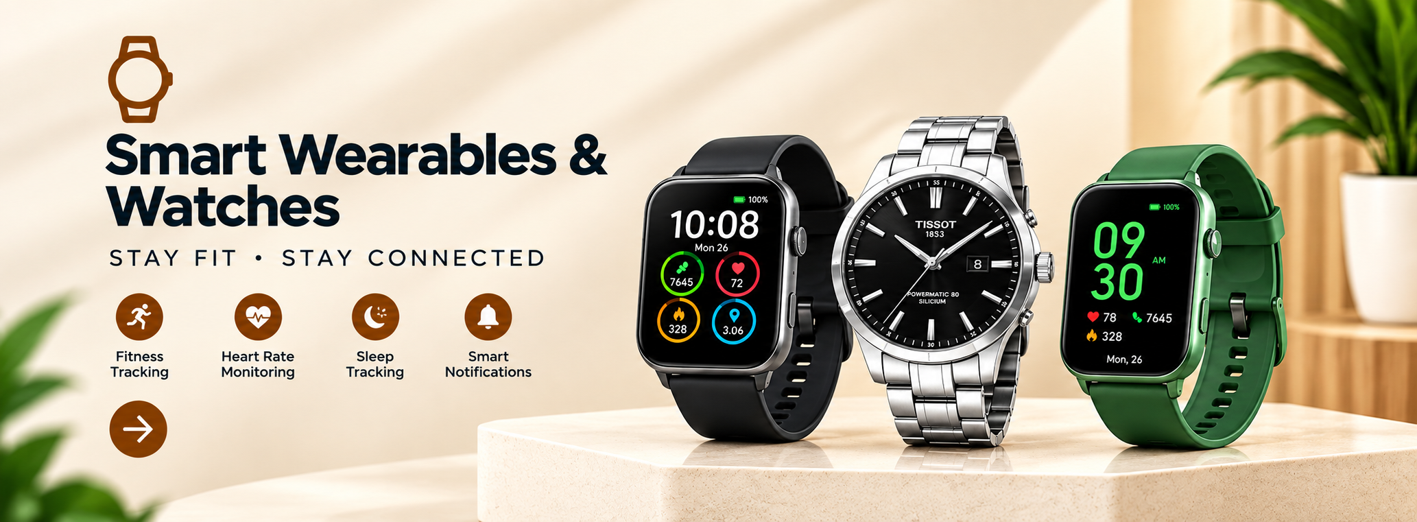 Smart Wearables & Watches