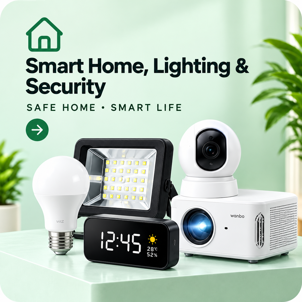Smart Home, Lighting & Security