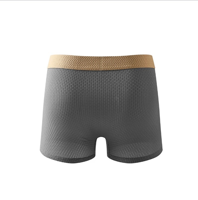 Men's Ice Silk net pattern Premium Boxer ( set of 3 )_img_8