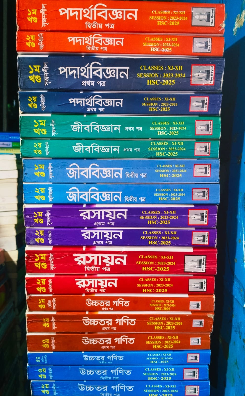সাইন্স রয়েল গাইড HSC 25 ফূল সিলেবাস