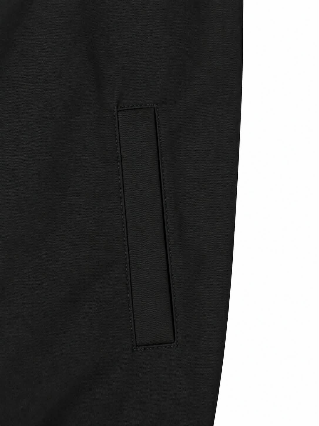 TWIL HARRINGTON JACKET BLACK_img_5