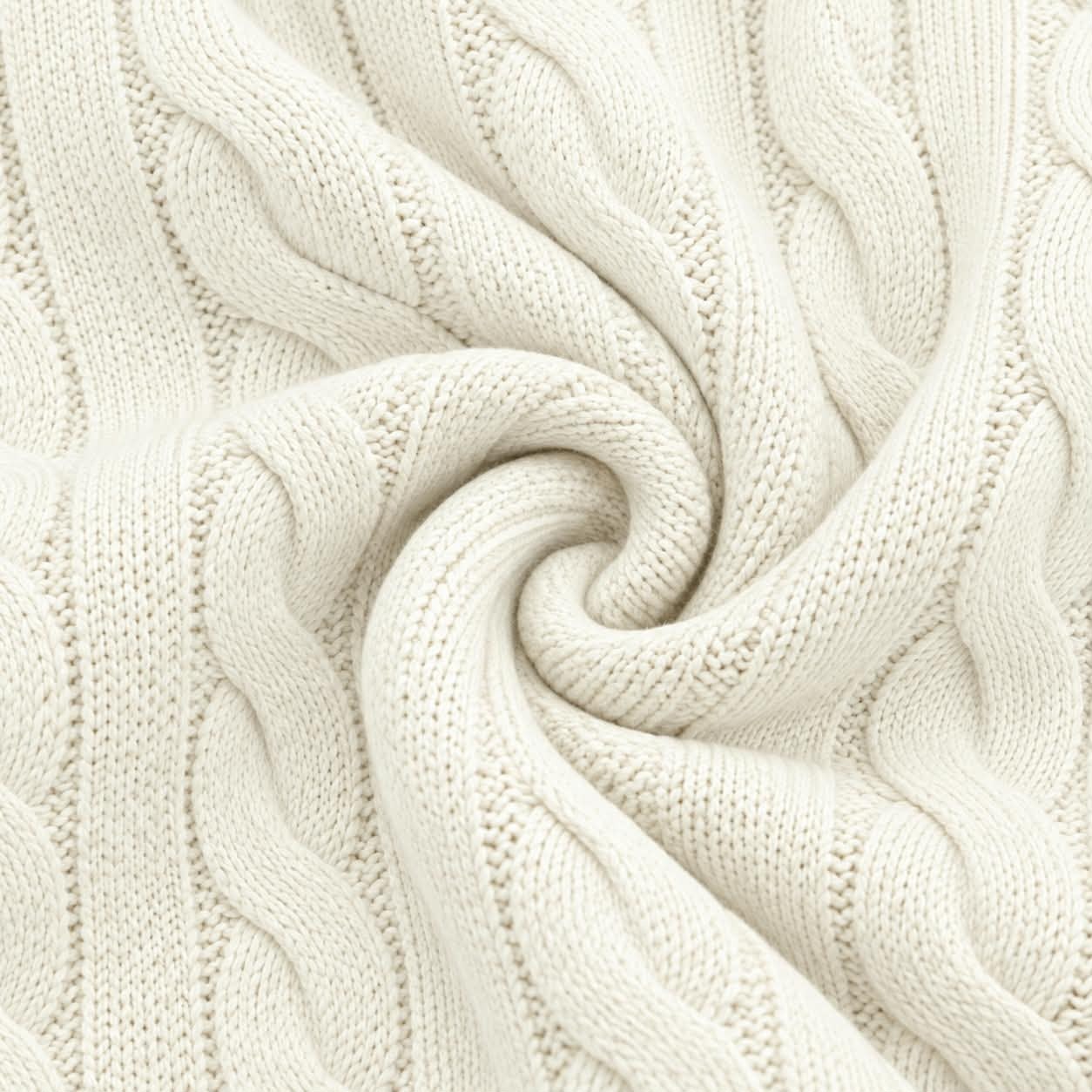 RL Cable Half Zipper Off-White_img_4
