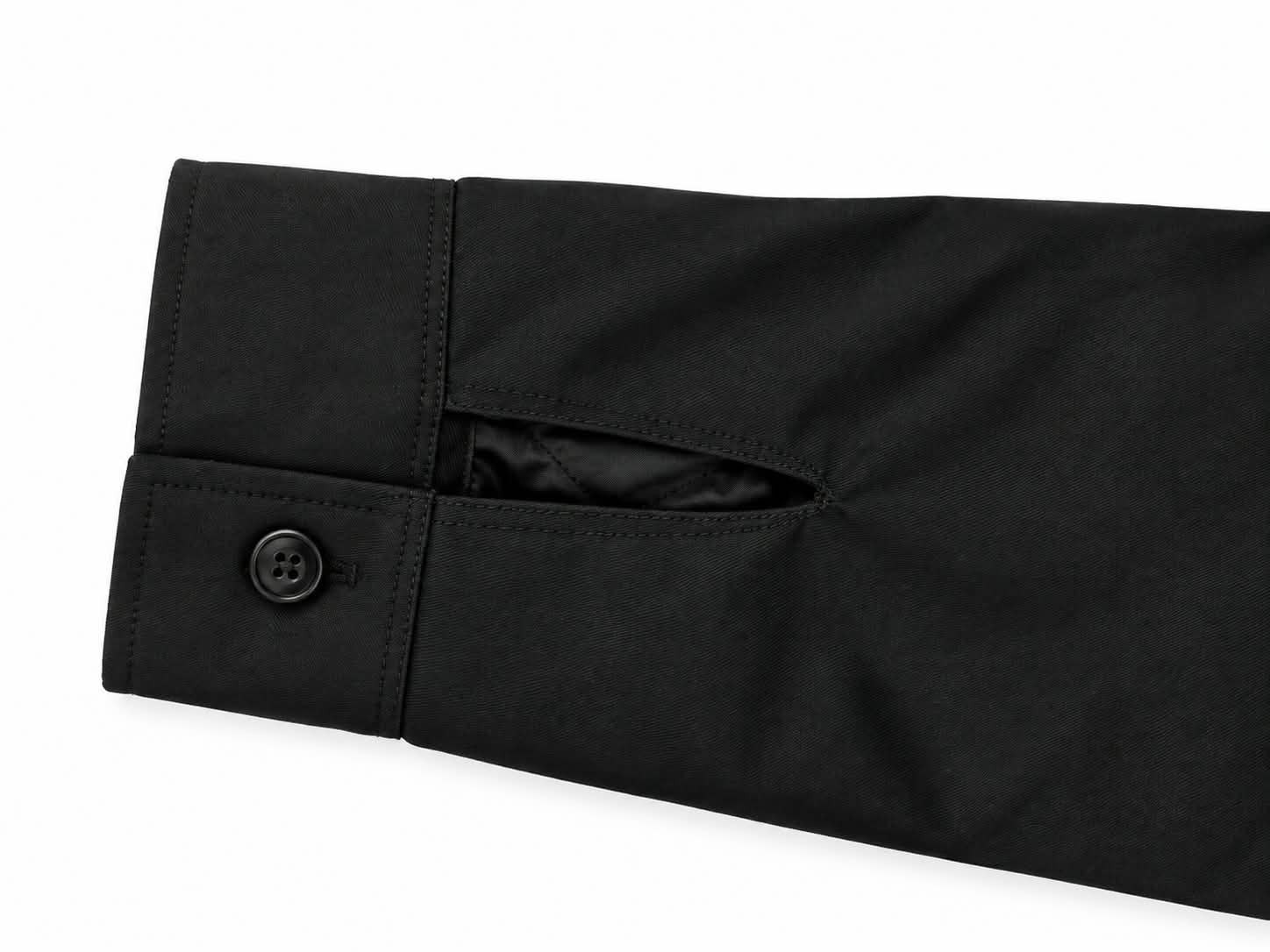 TWIL HARRINGTON JACKET BLACK_img_4