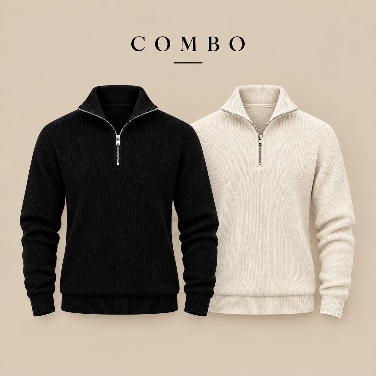 2 pc half zip Combo  (Genius deal )