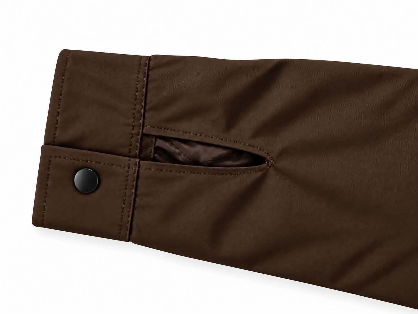 TWIL HARRINGTON JACKET CHOCOLATE_img_4