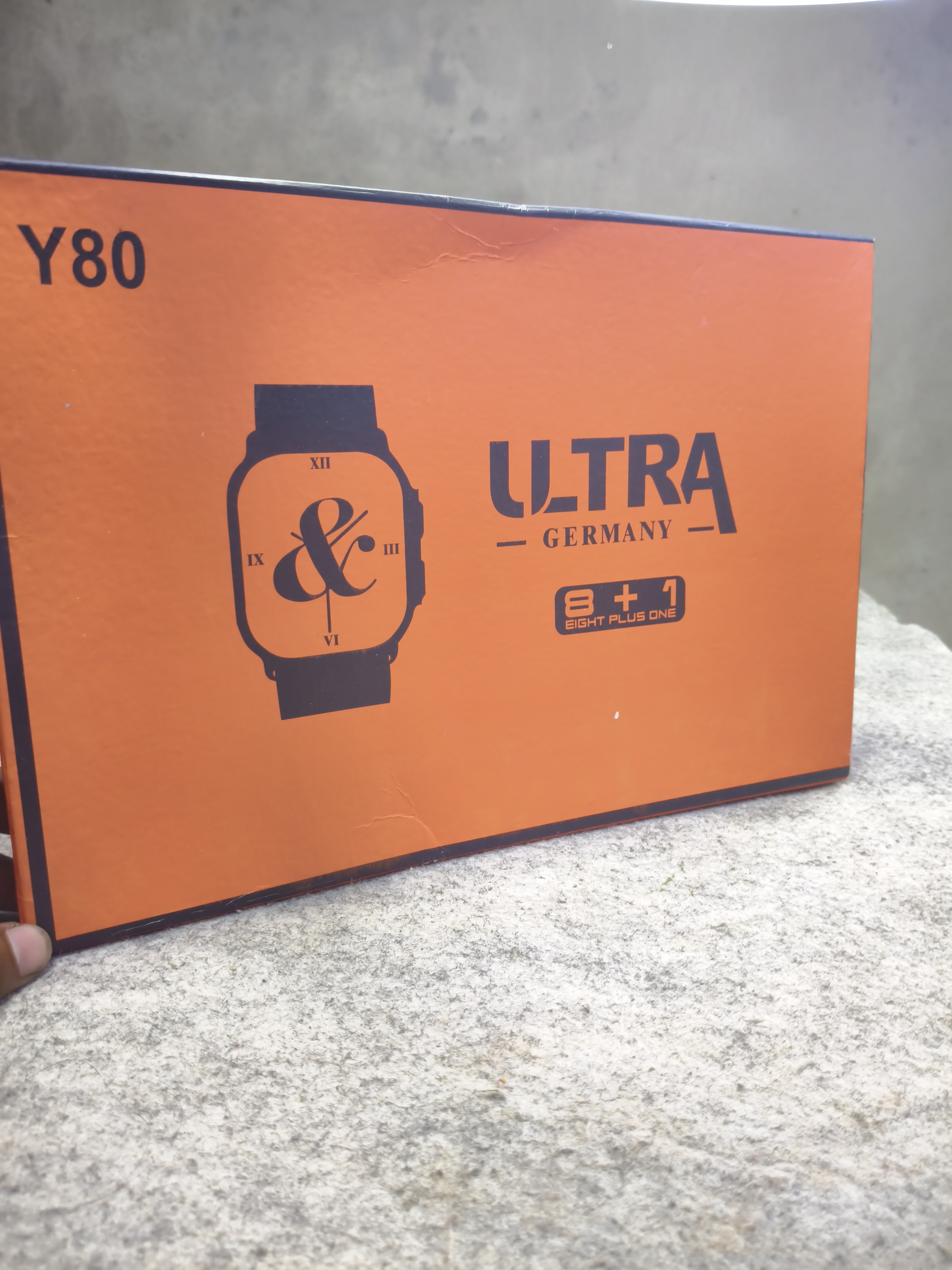 Y80 Ultra Smartwatch with 8 Strap